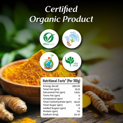 Organic Turmeric (Selam)